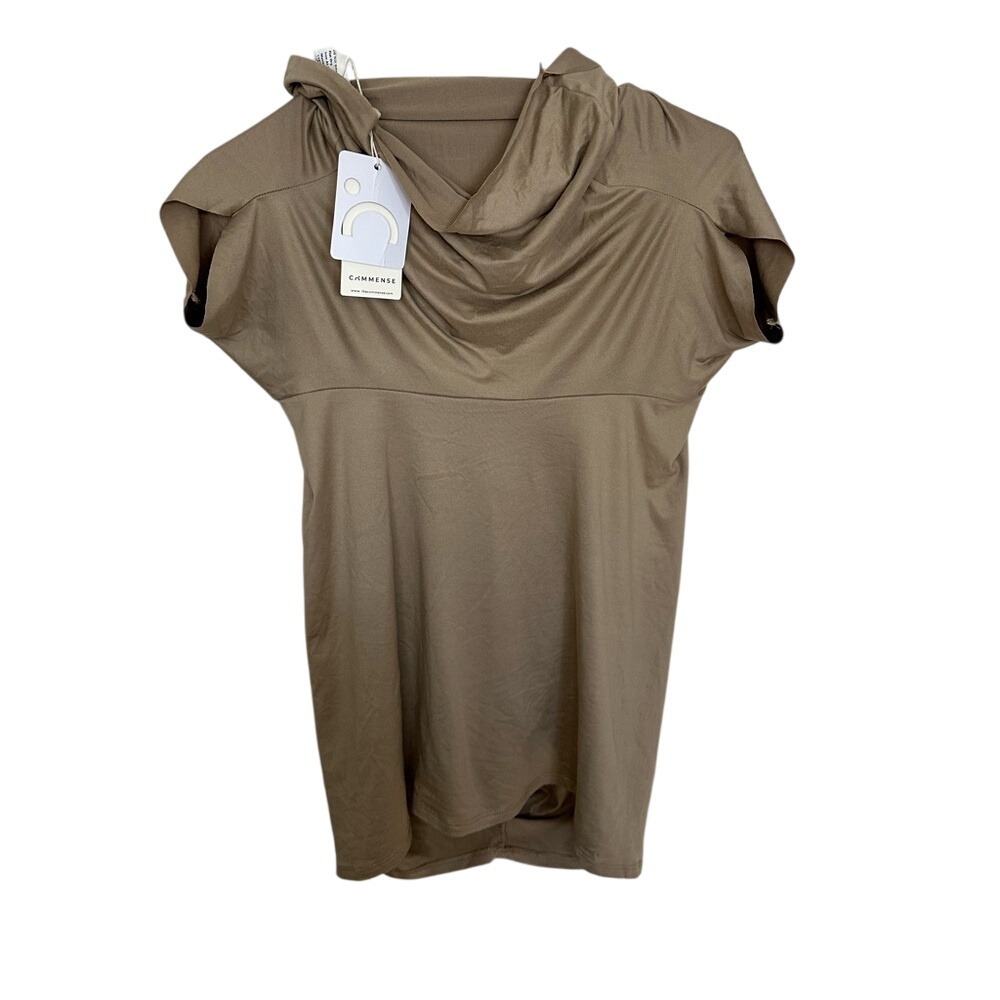 Commense tan shirt‎